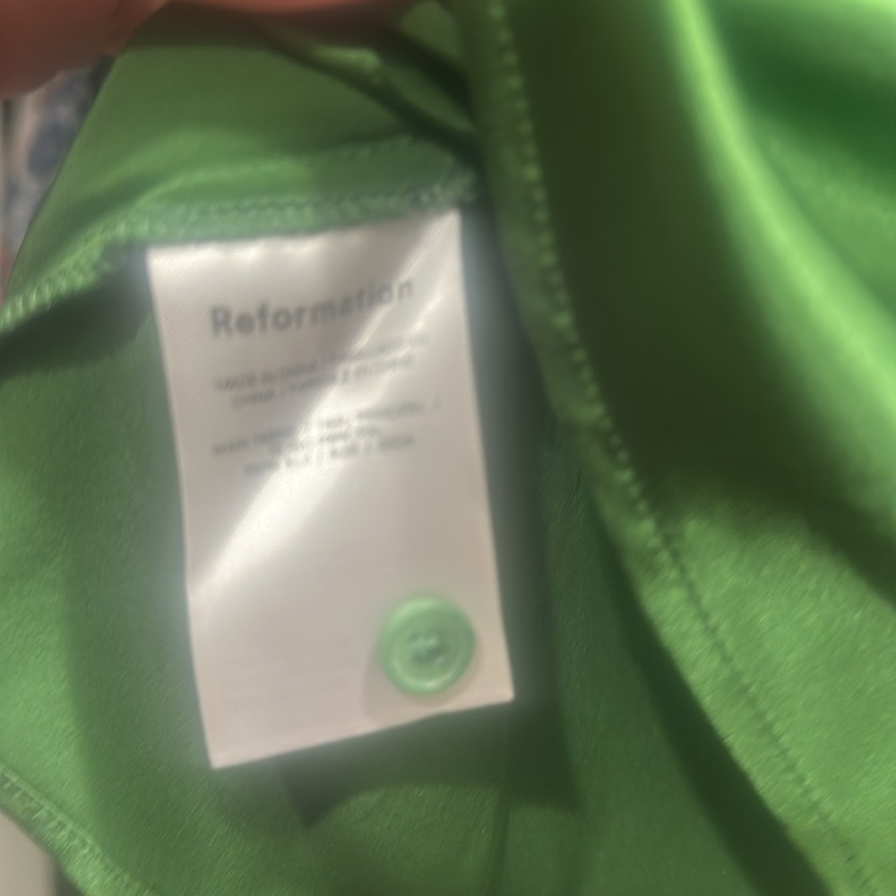 Reformation Rennes Silk Top - Picture 8 of 9